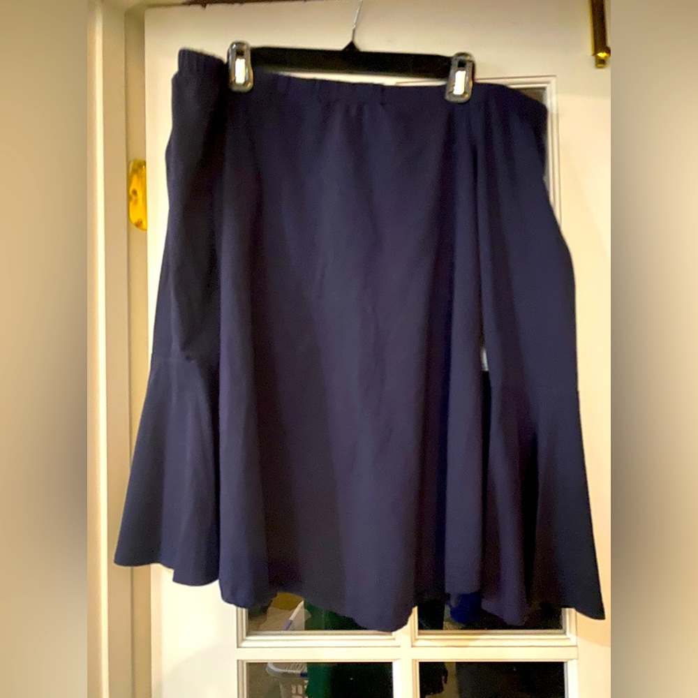 Navy off the shoulder top